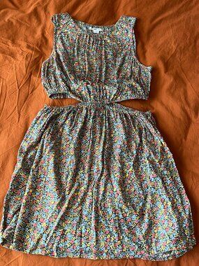 Small O'neill Floral Dress with Side Cutouts